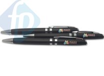 Полноцветная УФ-печать на черной ручке с белой подложкой